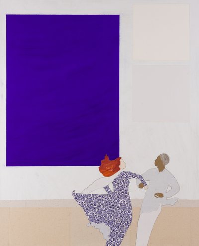 Klein inspira Dancing, 2020 (colagem) de Dione Verulam