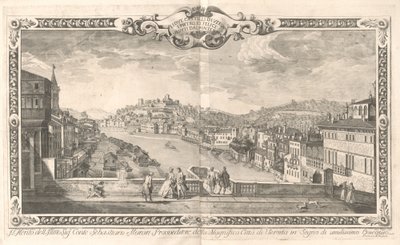 Vedute di Verona de Dionigi Valesio and Giovanni Antonio Urbani, after Tiberio Majeroni