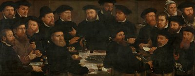 Banquete dos Dezoito Guardas do Esquadrão L, Amsterdam 1566, conhecido como 