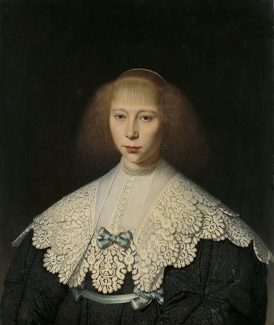 Agatha Geelvinck (1617-38). Primeira esposa de Frederik Dircksz Alewijn de Dirck Dircksz. van Santvoort