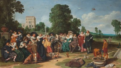 A Fête champêtre de Dirck Hals