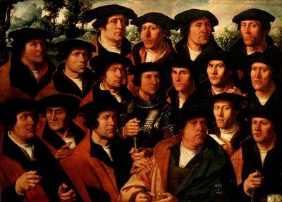 Retrato do Grupo da Companhia de Tiro de Amsterdão de Dirck Jakobsz