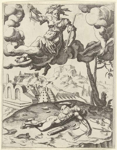 A fé supera o amor sensual
Triunfos de Petrarca (título da série) de Dirck Volckertsz. Coornhert (possibly)