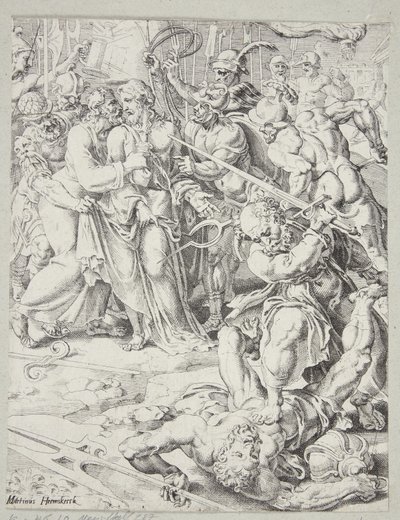A traição de Cristo de Dirck Volckertsz. Coornhert