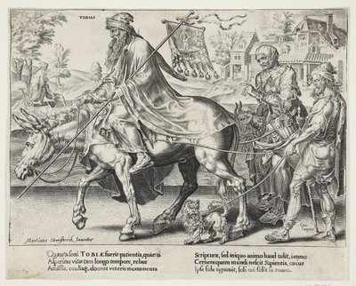 O triunfo de Tobit de Dirck Volckertsz. Coornhert