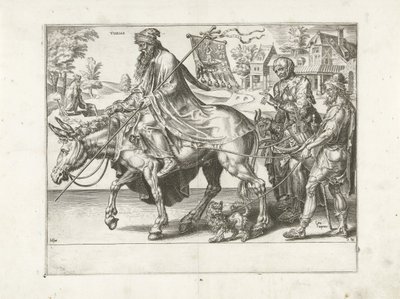 Triunfo de Tobias
Triunfo da resistência (título da série)
Patientiae Trivmphvs (título da série) de Dirck Volckertsz. Coornhert