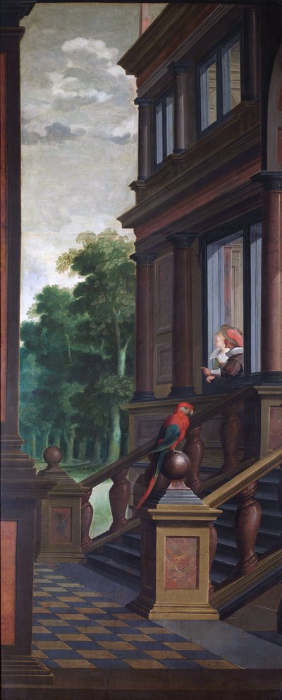 Uma Sequência Decorativa de Sete Partes: A Escadaria Externa de Dirck van Delen