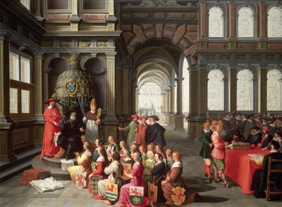 Alegoria da Opressão dos Holandeses sob o Duque de Alba de Dirck van Delen