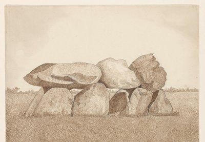 Hunebed perto de Tynaarlo de Dirk Arnoldus Tavenraat