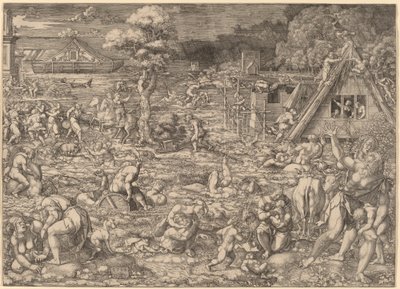 O Dilúvio de Dirk Jacobsz Vellert