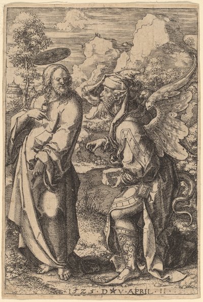A tentação de Cristo de Dirk Jacobsz Vellert