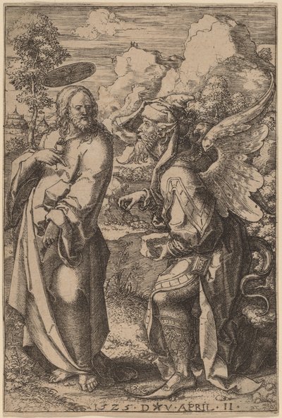 A tentação de Cristo de Dirk Jacobsz Vellert