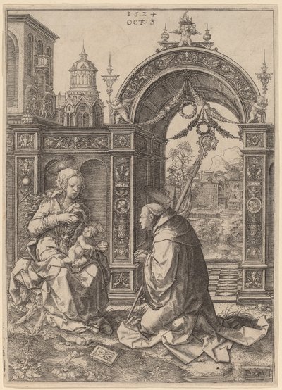 A Visão de São Bernardo de Dirk Jacobsz Vellert
