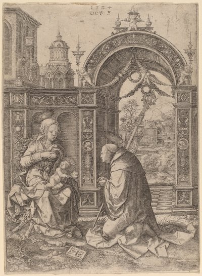 A Visão de São Bernardo de Dirk Jacobsz Vellert
