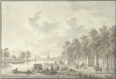 Vista do Spaarne de Dirk Langendijk