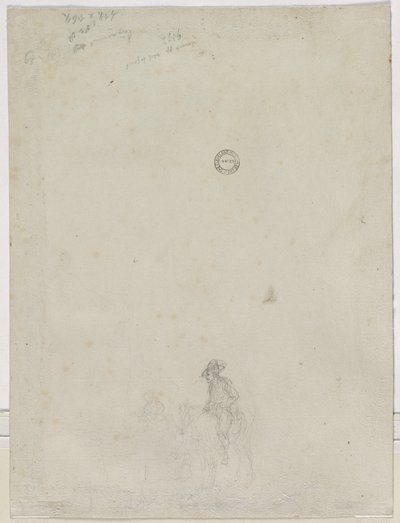 Esboço dos camponeses em uma fonte, 1784. de Dirk Langendyk