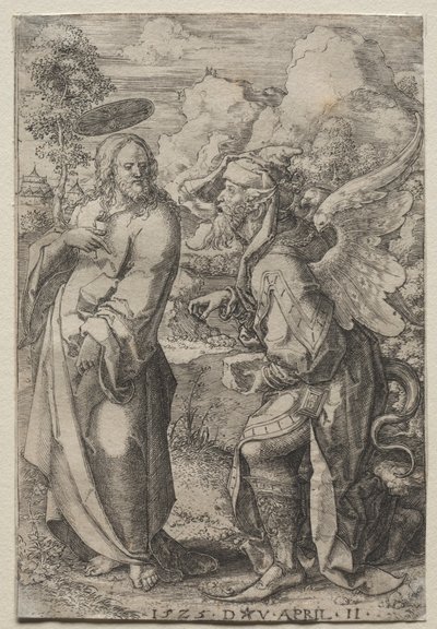 Tentação de Cristo de Dirk Vellert