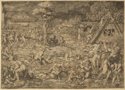 O dilúvio. de Dirk Vellert