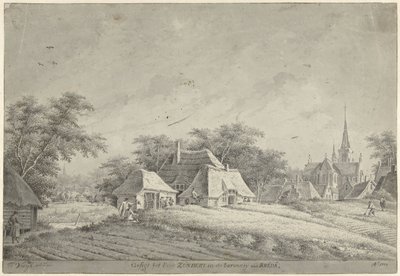 Vista da vila de Zundert de Dirk Verrijk