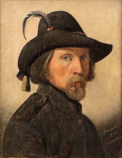 Auto-retrato como Legionário, 1848. de Ditlev Blunck