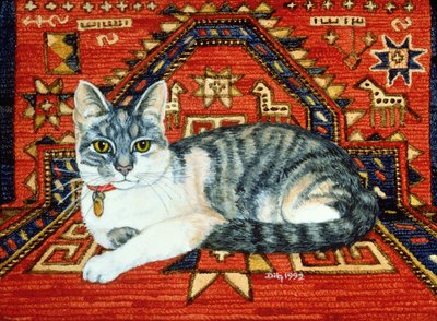 Primeiro Carpet-Cat-Patch, 1992 de Ditz