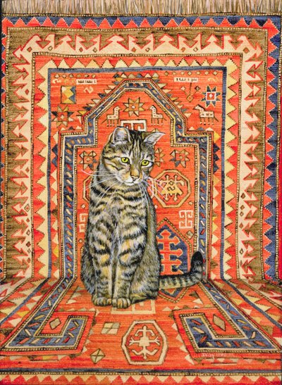 O gato-tapete de Ditz