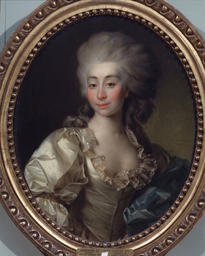Retrato de Ursula Mniszeck, 1782 de Dmitri Grigorievich Levitsky
