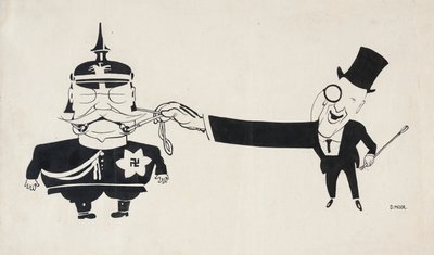 O capitalismo e o militarismo alemão são grandes amigos, 1920-1925. de Dmitriy Stakhievich Moor