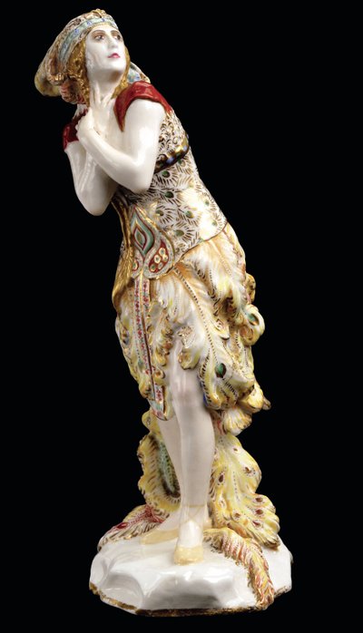 Tamara Karsavina (1885-1978) no Ballet O Pássaro de Fogo (L
