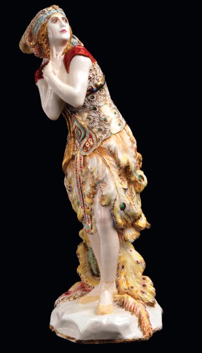 Tamara Karsavina no balé &39;O Pássaro de Fogo&39; (L&39;Oiseau de feu) de I. Stravinsky de Dmitry Iosifovich Ivanov