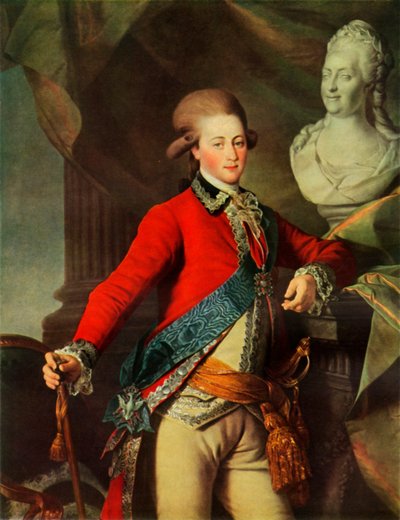 Retrato de Alexandr Dmitrievich Lansky, 1782, 1965. de Dmitri Grigorievich Levitsky