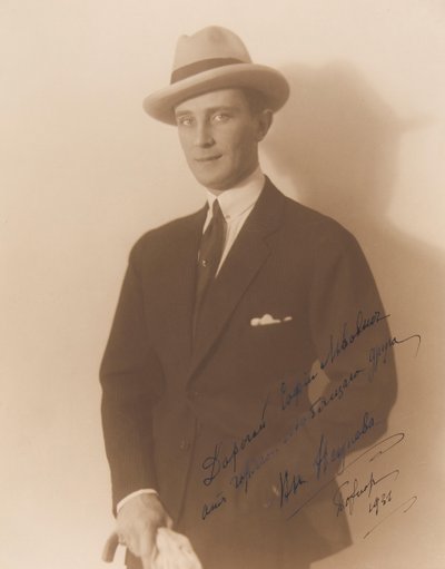 Príncipe Felix Yusupov, Conde Sumarokov-Elston 1887-1967, c. 1930. de Dmitry Romanovich Wasserman