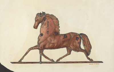Cavalo Cata-vento de Dolores Haupt