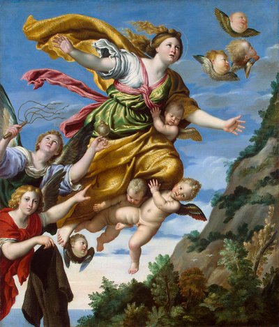 Maria Madalena Elevada ao Céu