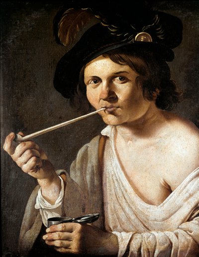 Retrato do pescador napolitano e revolucionário Masaniello (1623-1647) Pintura de Domenico Gargiulo dit Micco "Spadaro" (1609-1675) 1647 Nápoles, Museo Nazionale di San Martino de Domenico Gargiulo