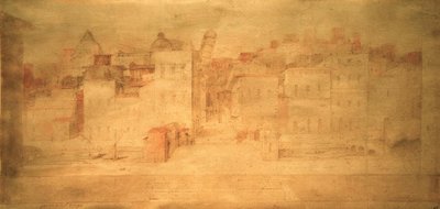 D.Beccafumi, Prospecto de Teatro com Pisa de Domenico Beccafumi