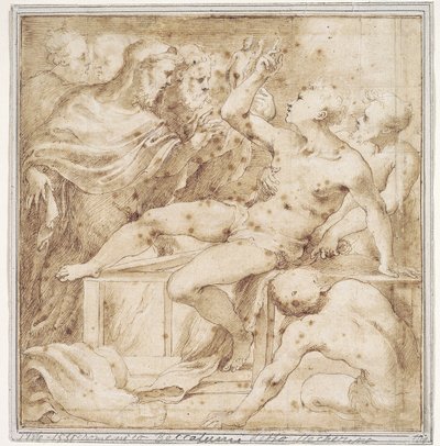O martírio de Lawrence de Domenico Beccafumi