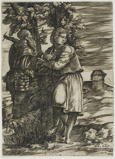 Pastor e Velho Guerreiro de Domenico Campagnola