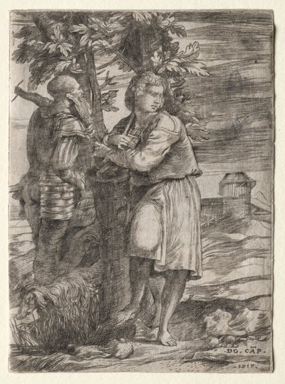 Pastor e Velho Guerreiro de Domenico Campagnola