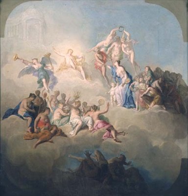 O Triunfo das Artes de Domenico Corvi