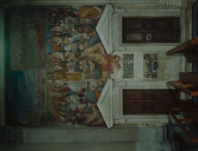 Procissão do corpo de Santo Antonino, 1589 (freso) de Domenico Cresti