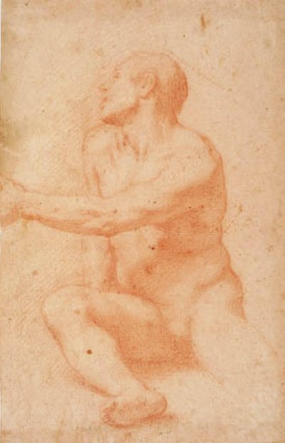 Nu sentado de Domenico Cresti