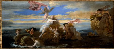 O Amor de Galatee e Polypheme (Pintura de Domenico Fetti or Feti