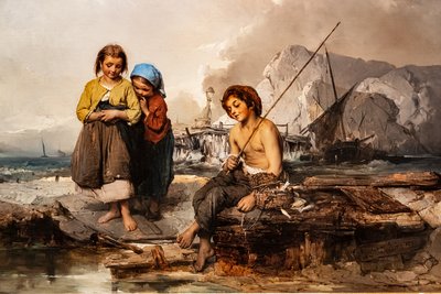 Jovens Pescadores de Domenico Induno