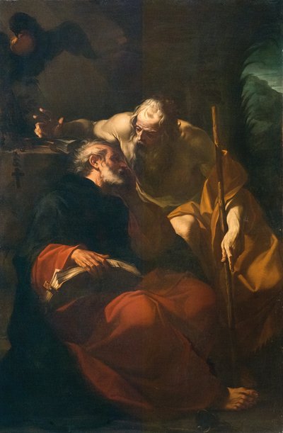 São Bento e um Eremita de Domenico Maria Viani