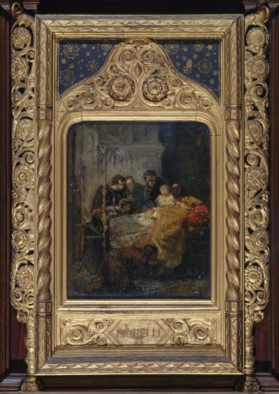 Morte do bispo de Domenico Morelli