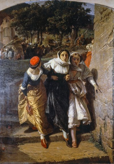 Vésperas Sicilianas de Domenico Morelli