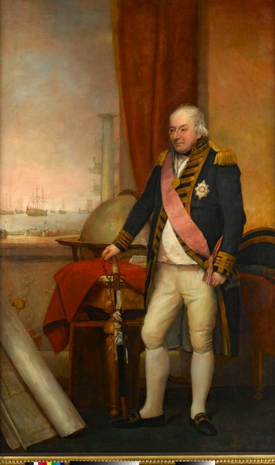 Contra-almirante Sir John Jervis de Domenico Pellegrini