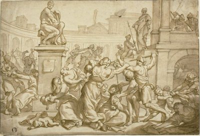 Massacre dos Inocentes de Domenico Piola