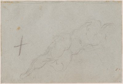 Um Nu Feminino [verso] de Domenico Tintoretto